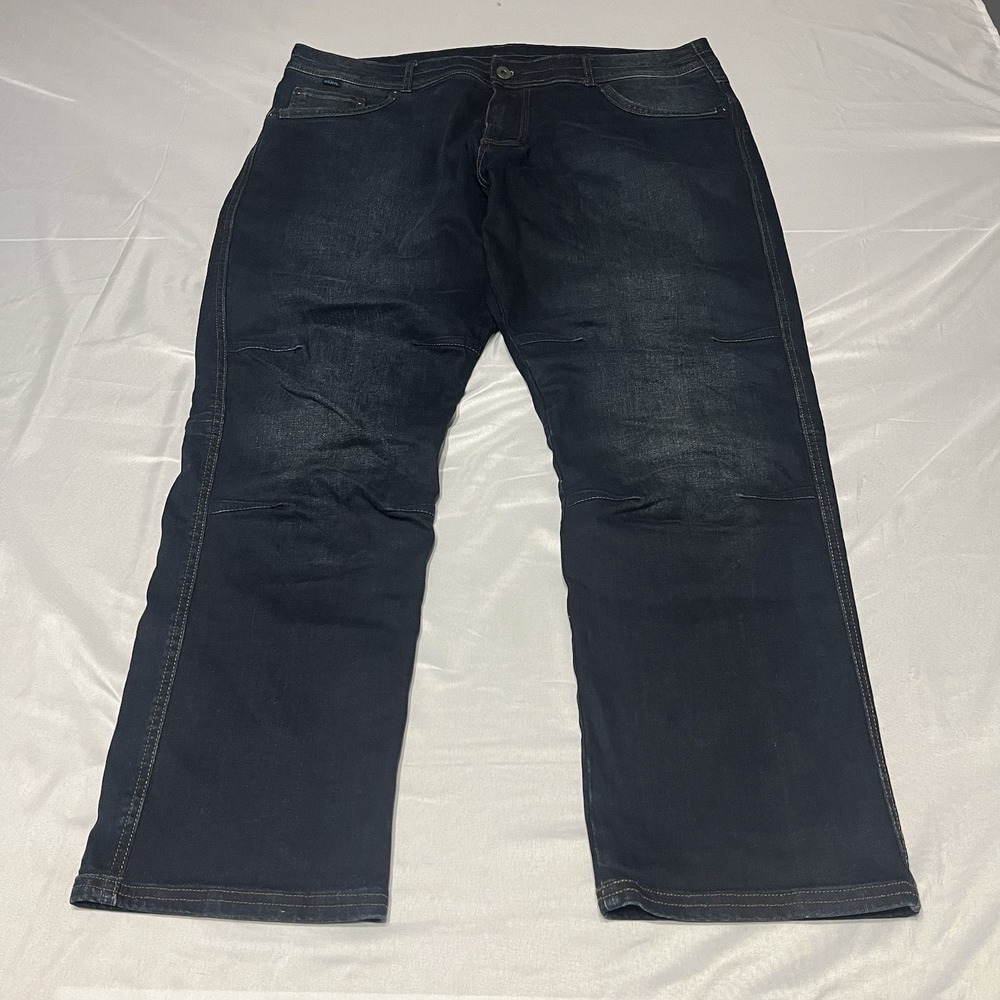 Kuhl Ryder Jean Stretch Hiking Denim Pants 40x30 Mens Blue Dark Wash Gorp Trail